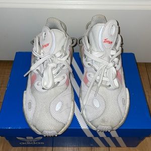 Adidas Torsion X Sneakers (White/Pink) in Size US 6W with original box